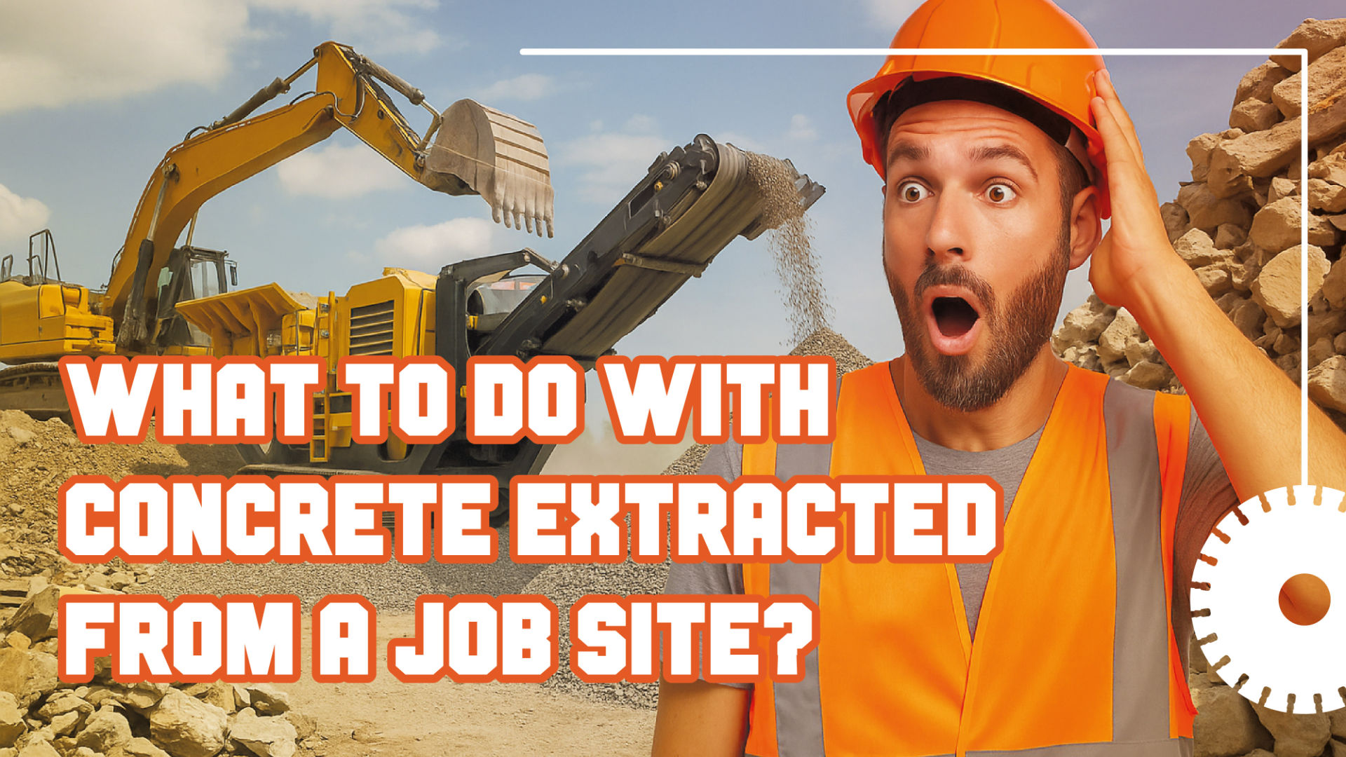 You are currently viewing What to Do With Concrete Extracted From a Job Site?