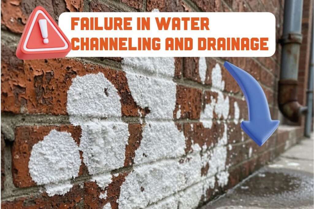 When does efflorescence become a problem