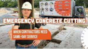 Emergency Concrete Cutting: When Contractors Need Same-Day Service