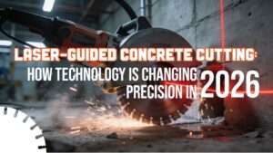 Read more about the article Laser-Guided Concrete Cutting: How Technology Is Changing Precision in 2026