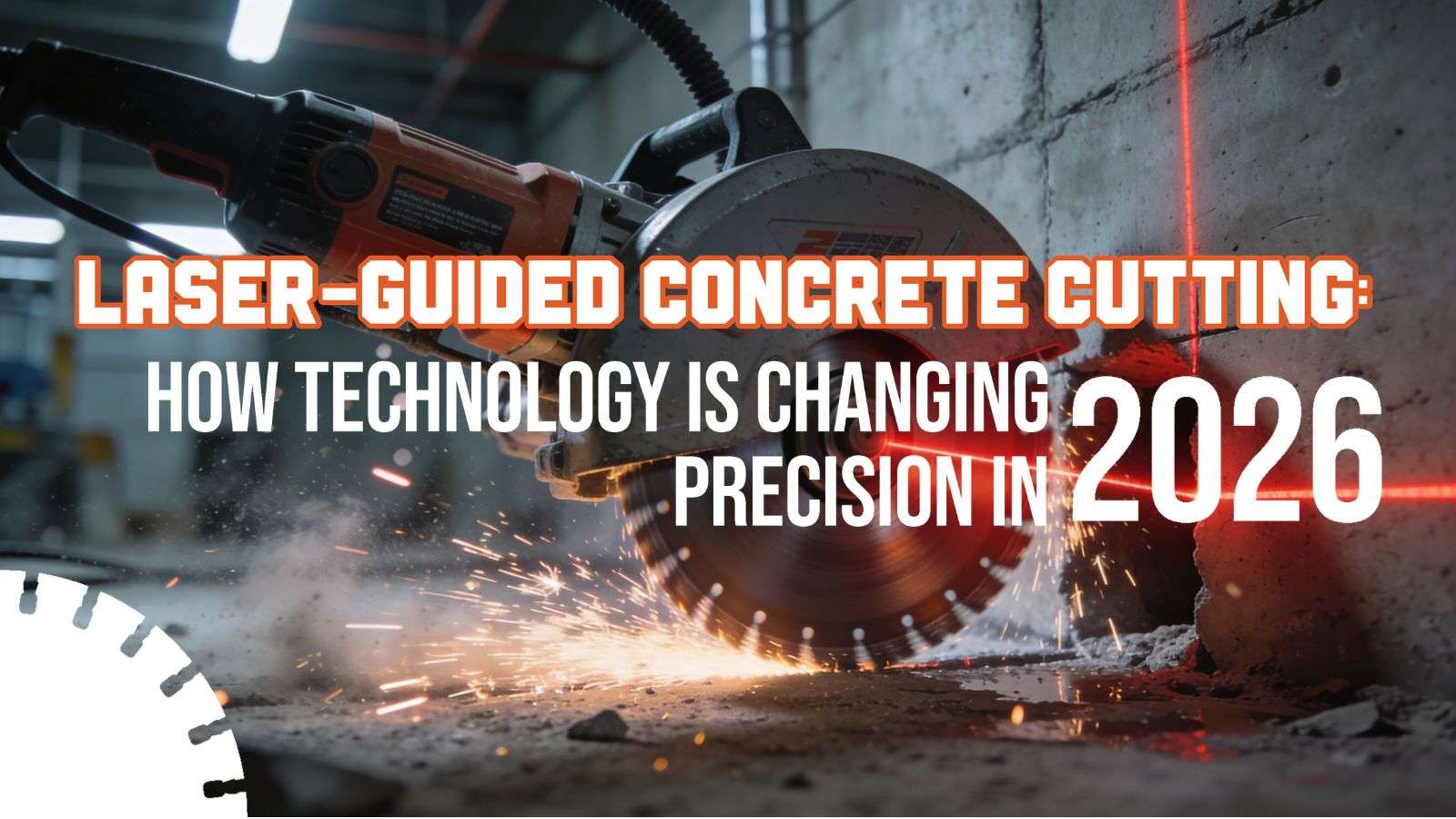 You are currently viewing Laser-Guided Concrete Cutting: How Technology Is Changing Precision in 2026