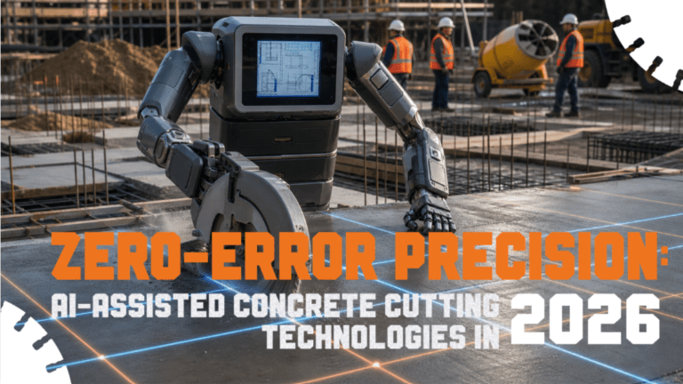 Read more about the article Zero-Error Precision: AI-Assisted Concrete Cutting Technologies in 2026