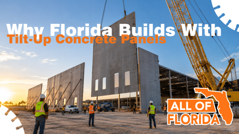 Read more about the article Why Florida Builds With Tilt-Up Concrete Panels